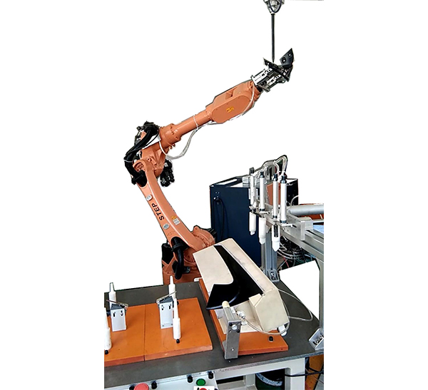 Auto Gluing and Moving Robot